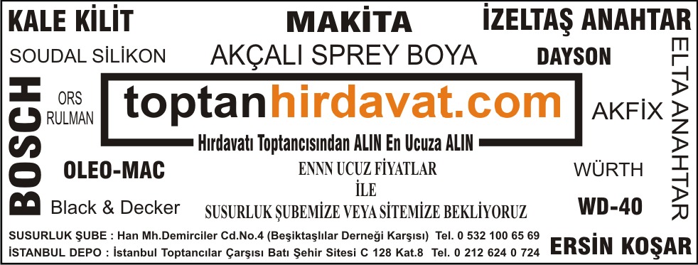 Toptan Hırdavat