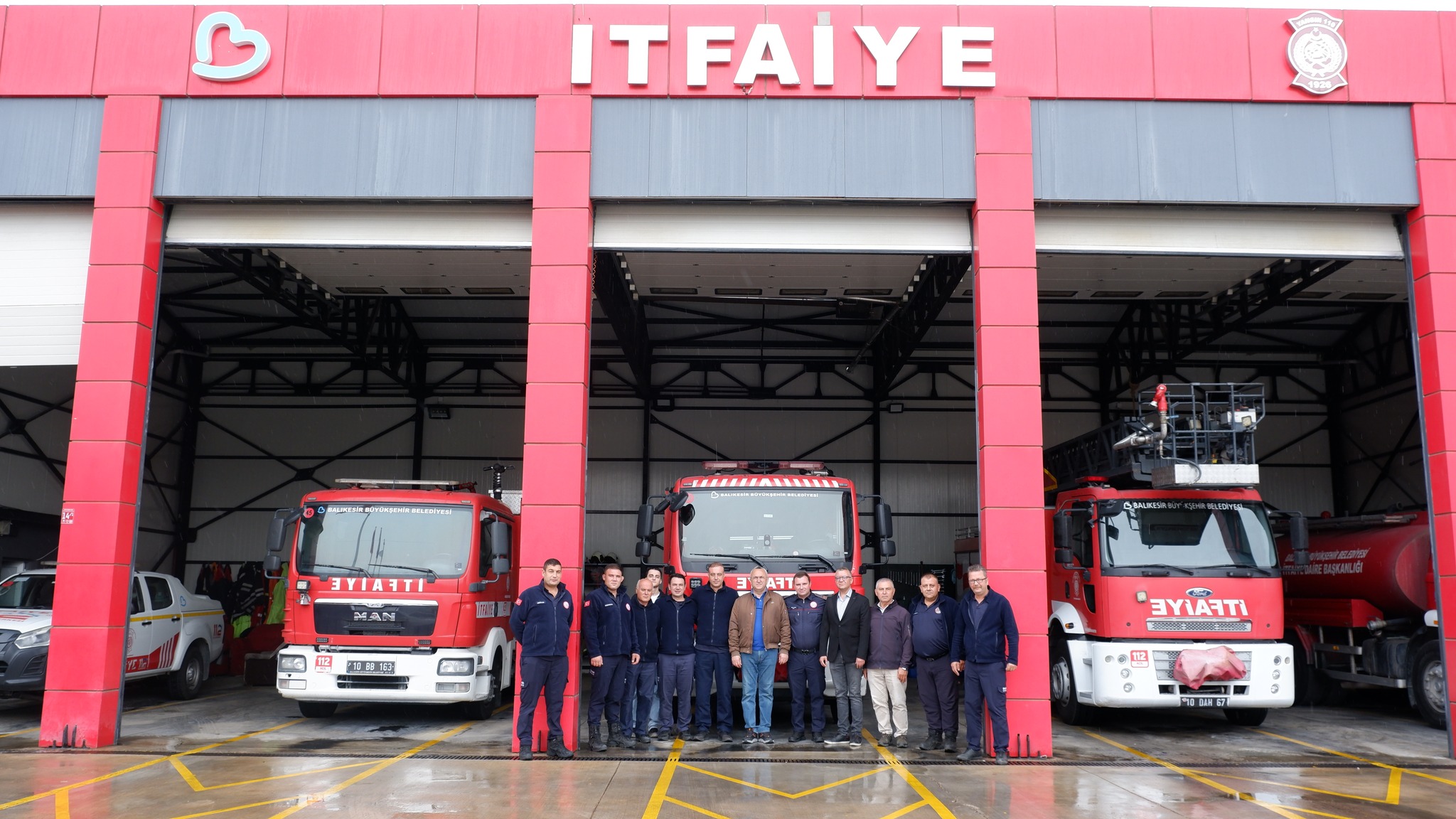 İtfaiyecilik Haftası Kutlandı: Başkan Semizel ve Ekibi İtfaiyecileri Unutmadı