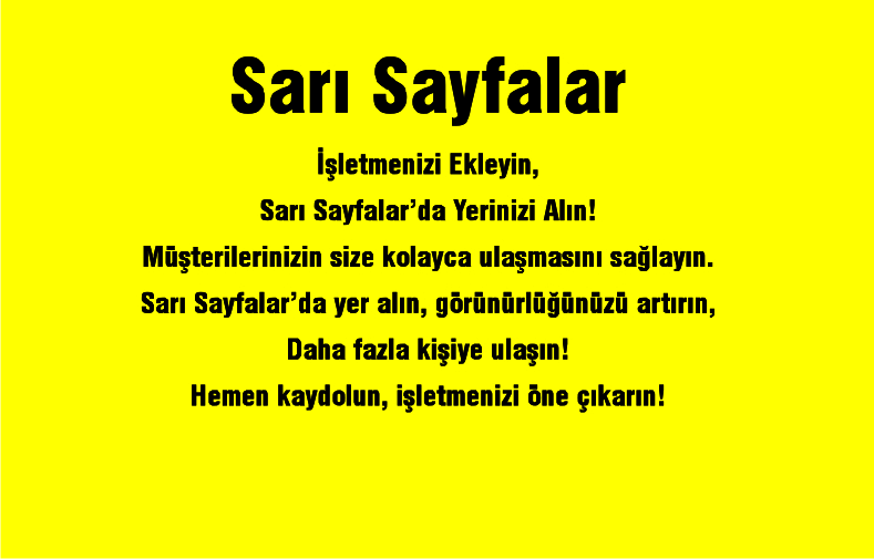 SARI SAYFALAR