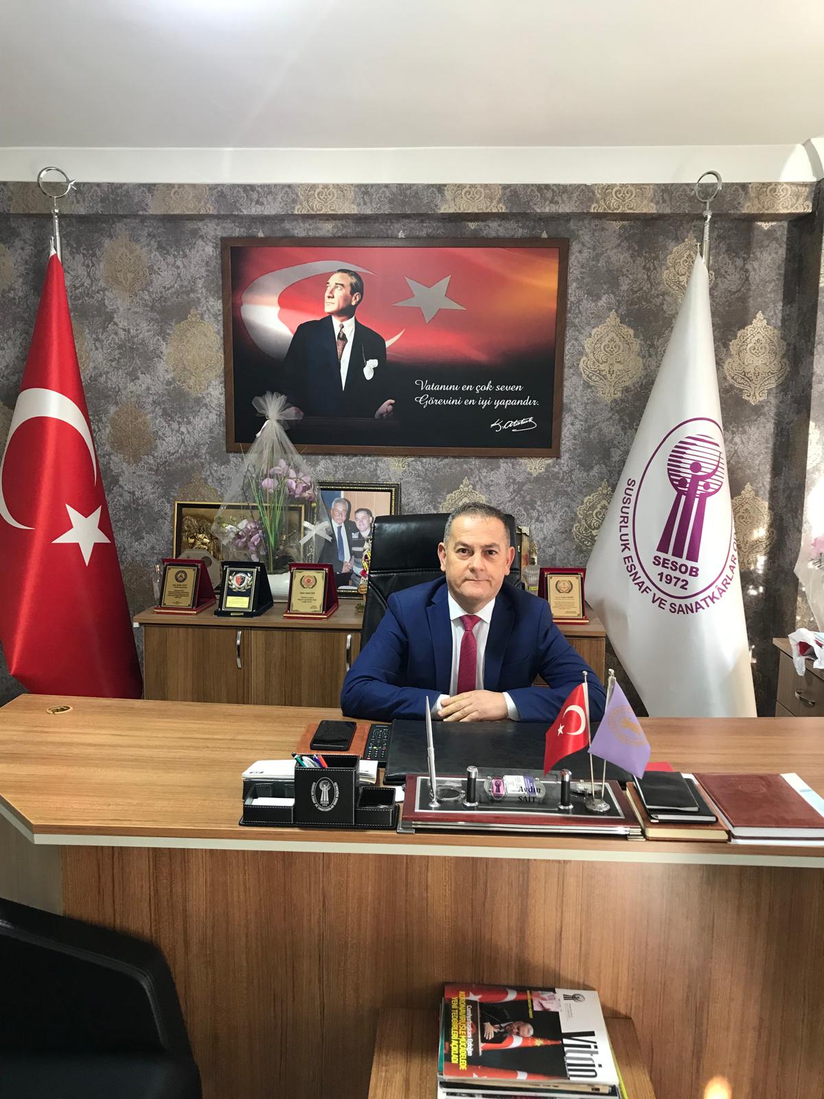 AYDIN SAİT ; ESNAF ODASI BAŞKANLIĞINA YENİDEN ADAYIM!