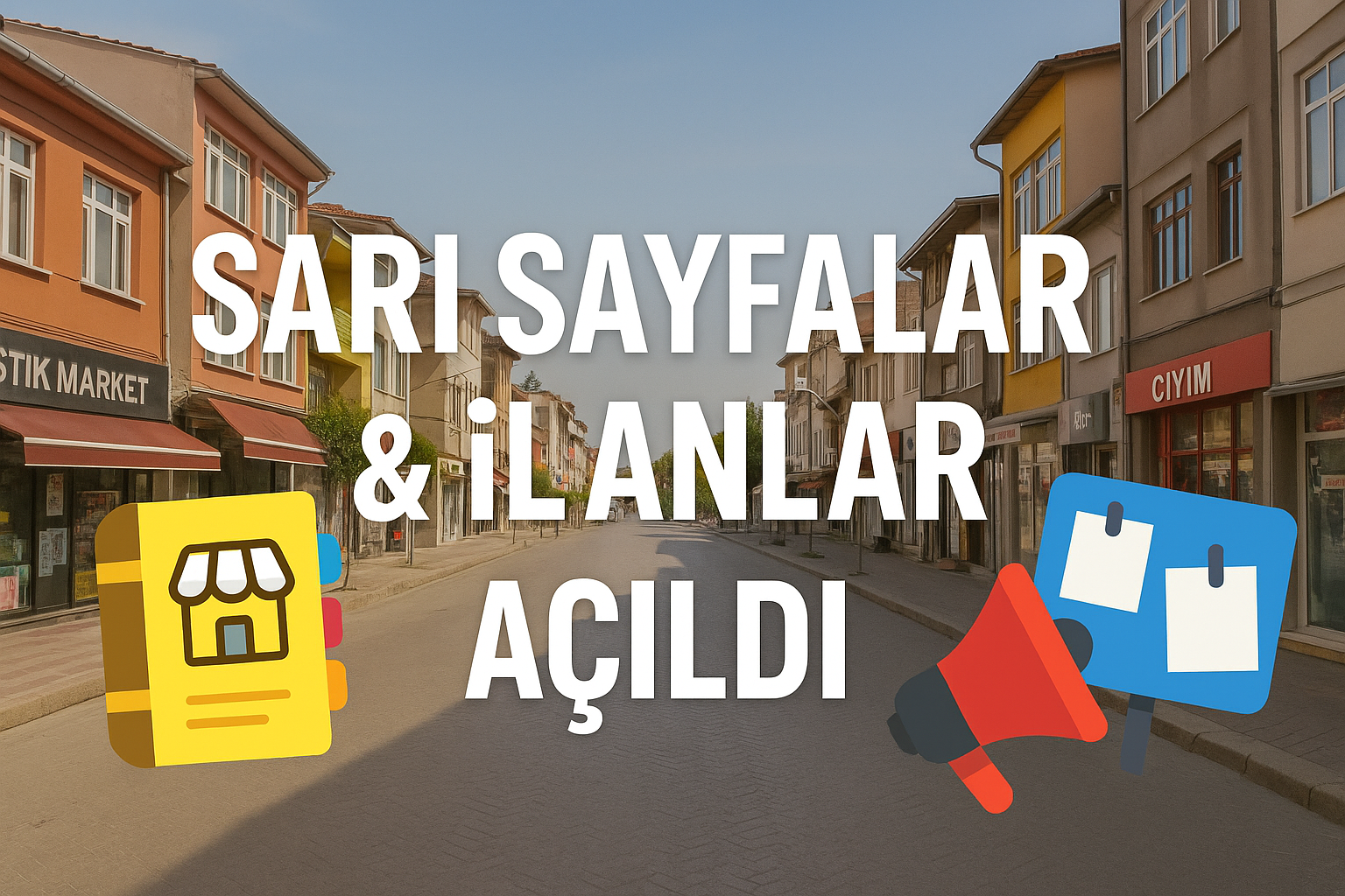 Susurluk’ta Yeni Dönem: Sarı Sayfalar ve İlanlar Açıldı!